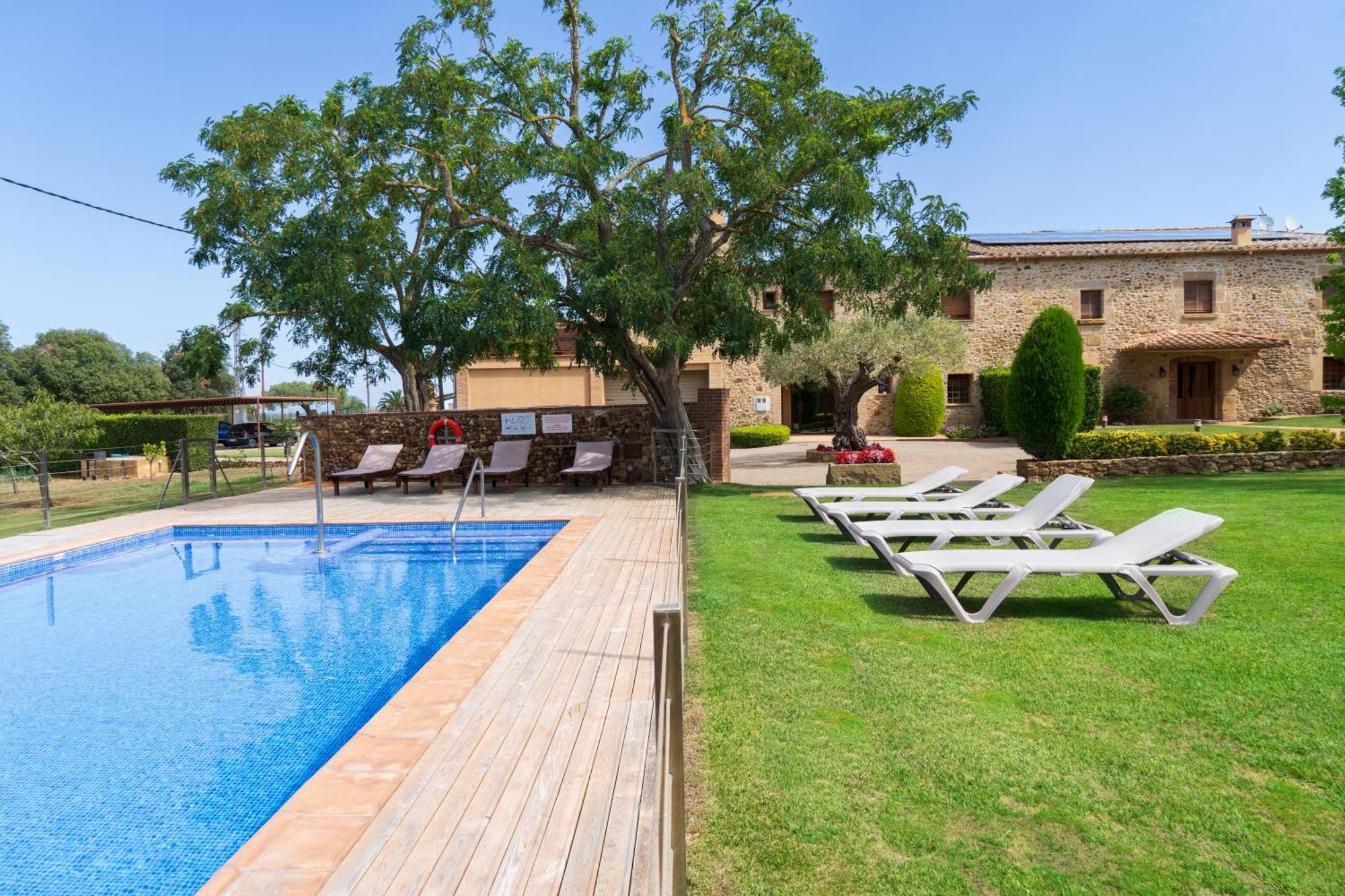 Masia Rural Can Poch Pals Exterior foto
